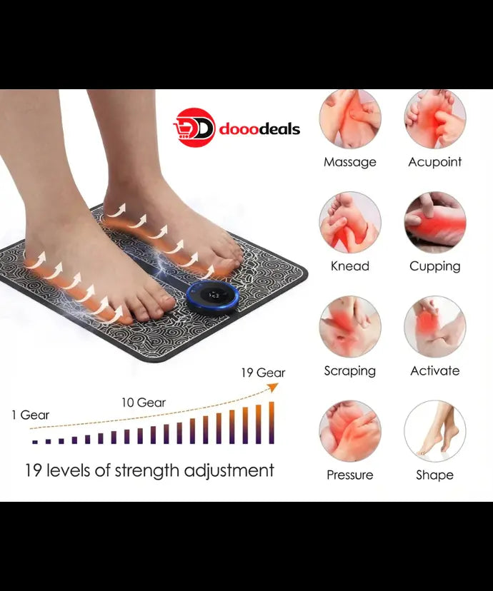 EMS Foot Massager By Dooodeals.